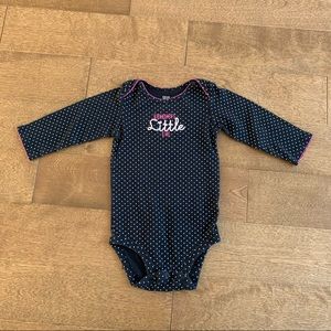 3/$10 CARTERS Toddler girl bodysuit 18m